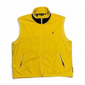 Polo Ralph Lauren Yellow Fleece Vest